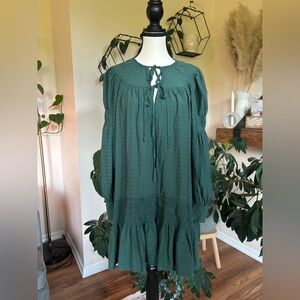 Moon River Tie Front Dress